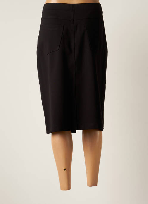 Jupe mi-longue noir FRED SABATIER pour femme