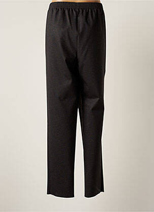 Pantalon droit stretch taille normale noir GEVANA femme
