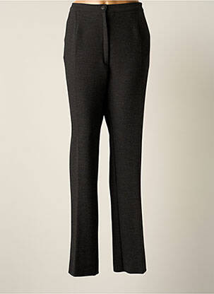 Pantalon slim taille élastique taille normale gris GEVANA femme