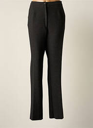 Pantalon slim taille élastique taille normale gris GEVANA femme