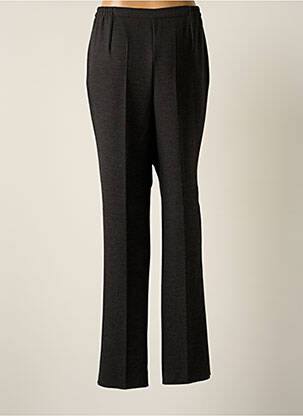 Pantalon slim taille élastique taille normale gris GEVANA femme