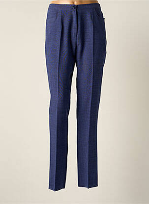 Pantalon slim poches taille haute bleu GRIFFON femme