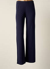 Pantalon droit bleu MARBLE pour femme seconde vue