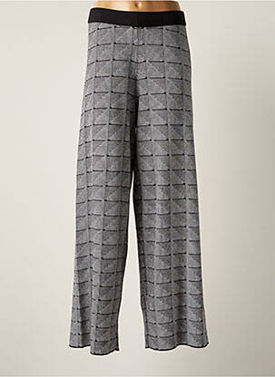 Pantalon large gris AZAY pour femme