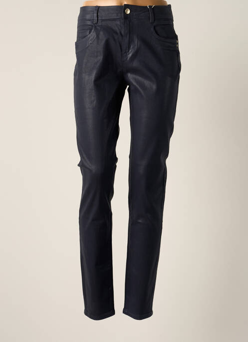 Pantalon slim bleu C'EST BEAU LA VIE pour femme