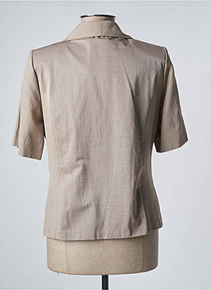 Veste casual epaulette beige FRANCOISE F femme