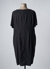 Robe mi-longue noir PAUSE CAFE pour femme seconde vue