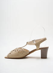 Sandales/Nu pieds beige HASLEY pour femme seconde vue