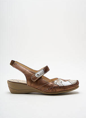 Sandales/Nu pieds marron GEO-REINO pour femme