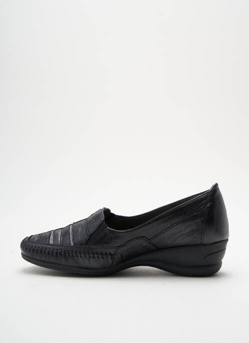 Mocassins noir GEO-REINO pour femme