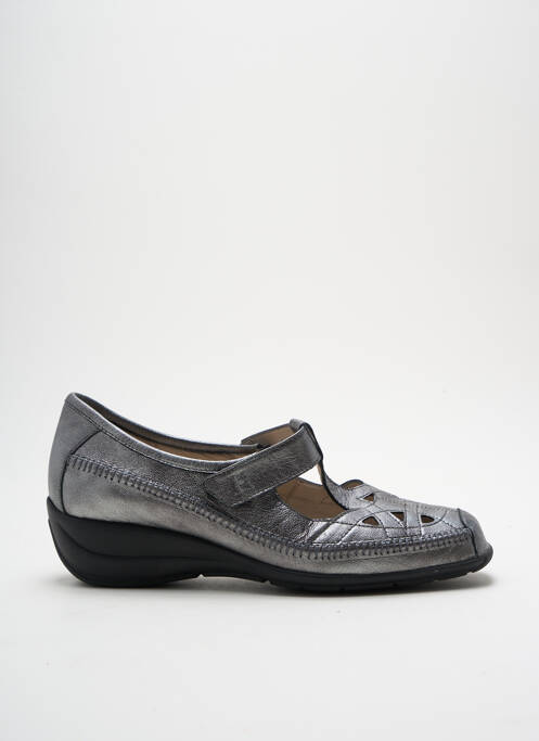 Sandales/Nu pieds gris HASLEY pour femme
