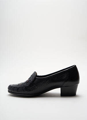 Mocassins carré talon plat jusqu'à 3cm noir DORNDORF femme