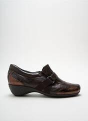 Chaussures de confort marron FLEXVITA pour femme seconde vue