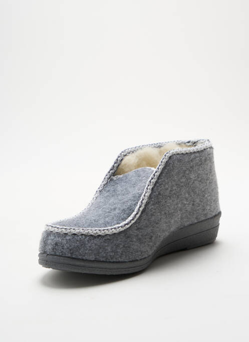 Chaussons/Pantoufles gris WAPITI pour femme