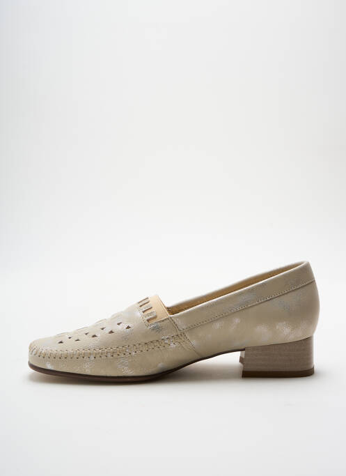 Mocassins beige OMBELLE pour femme