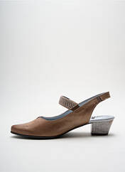 Sandales/Nu pieds marron ARTIKA SOFT pour femme seconde vue
