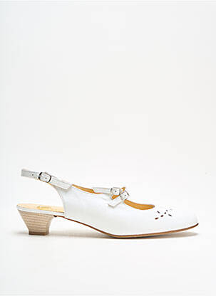 Sandales/Nu pieds blanc OMBELLE pour femme