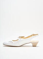 Sandales/Nu pieds blanc OMBELLE pour femme seconde vue