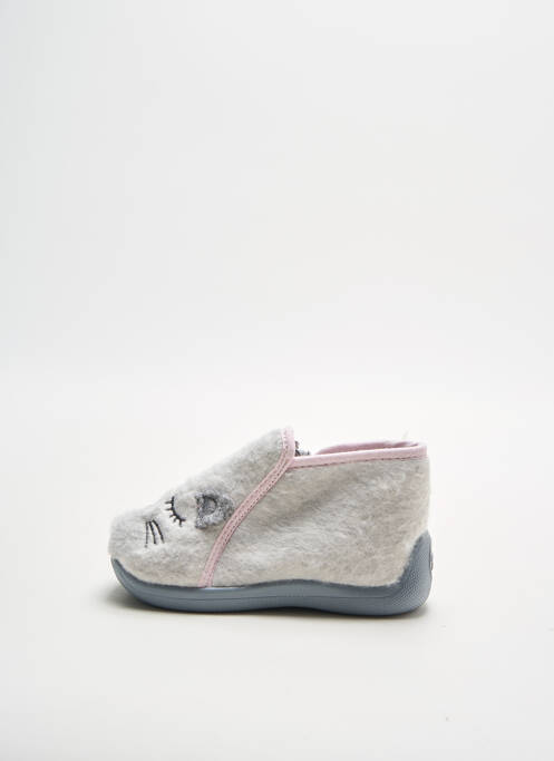 Chaussons/Pantoufles gris GBB fille