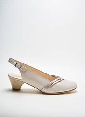 Sandales/Nu pieds beige OMBELLE pour femme seconde vue