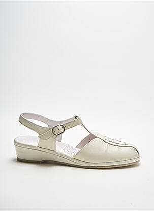 Sandales/Nu pieds beige SUAVE pour femme