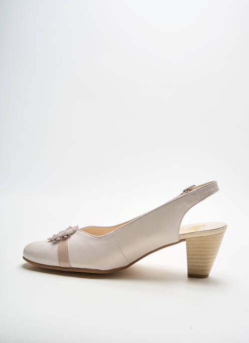 Escarpins beige OMBELLE pour femme