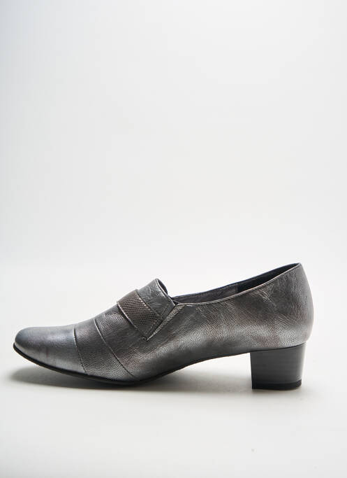 Mocassins gris OMBELLE femme