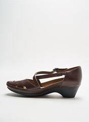 Sandales/Nu pieds marron OMBELLE pour femme seconde vue