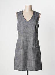 Robe mi-longue sans manche sans manche gris EVA KAYAN femme