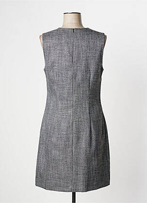 Robe mi-longue sans manche sans manche gris EVA KAYAN femme