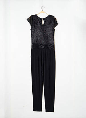 Combi-pantalon fermeture boutonnée au dos manches courtes noir COMMA, femme