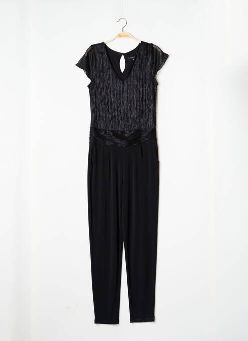 Combi-pantalon poches manches courtes noir COMMA, femme
