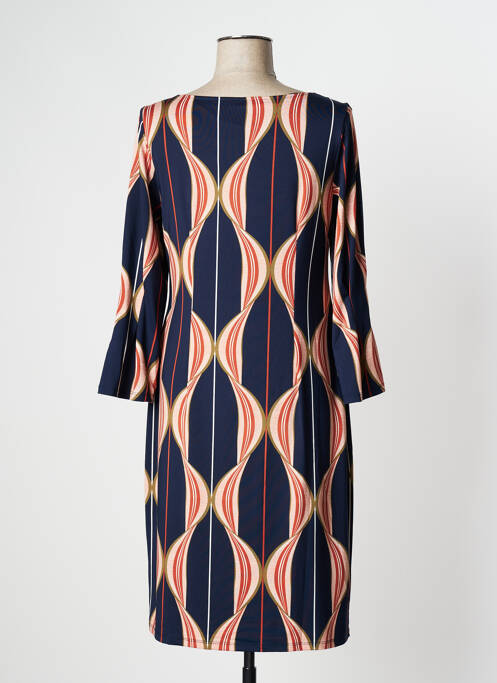 Robe mi-longue bleu K-DESIGN pour femme