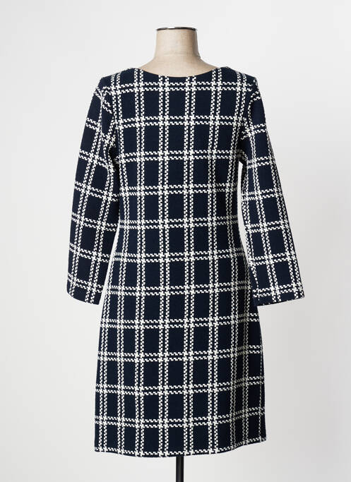 Robe mi-longue bleu K-DESIGN pour femme