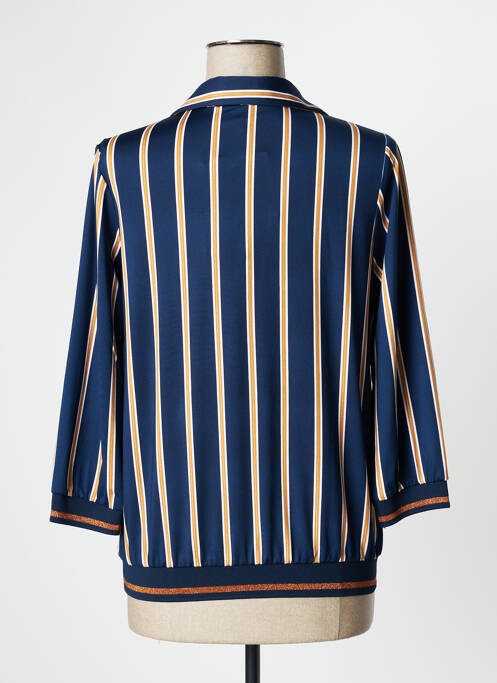 Top bleu K-DESIGN pour femme