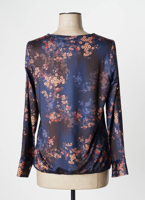 Top bleu K-DESIGN pour femme