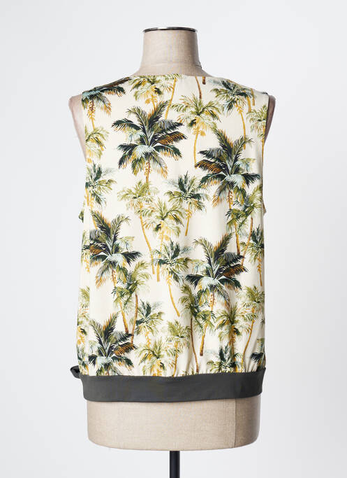 Top vert K-DESIGN pour femme