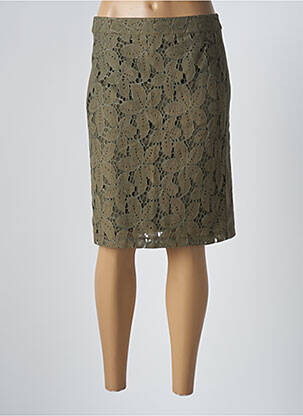 Jupe mi-longue taille normale vert BETTY BARCLAY femme
