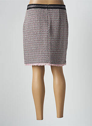 Jupe courte tissage tweed noir COMMA, femme