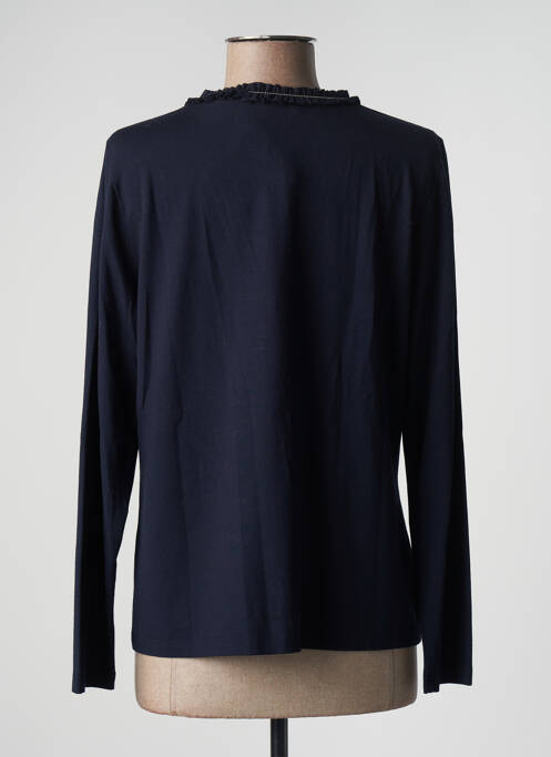 Gilet manches longues bleu LUCIA pour femme