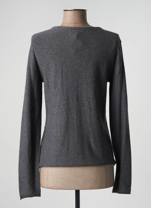 Gilet manches longues gris FUEGO WOMAN pour femme