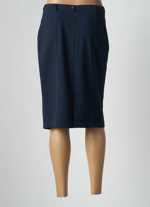 Jupe mi-longue bleu PAUPORTÉ pour femme