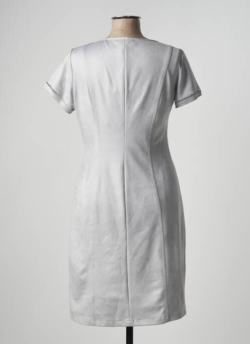 Robe mi-longue gris EVA KAYAN pour femme