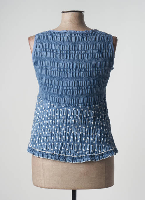 Top bleu POUPEE CHIC pour femme