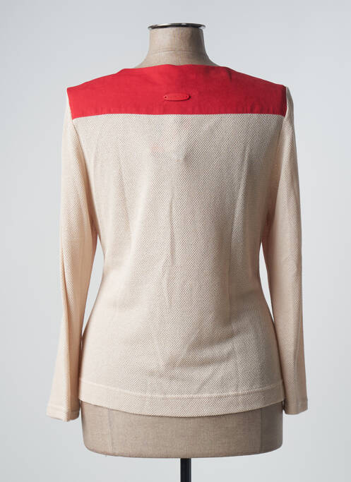 Veste casual beige POUPEE CHIC pour femme