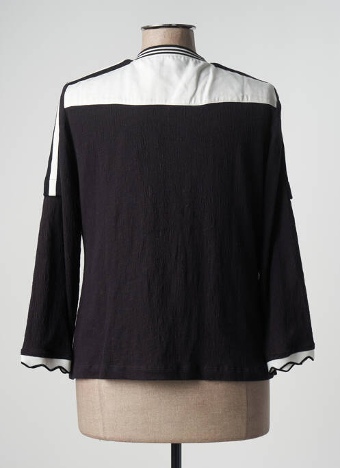 Veste casual noir POUPEE CHIC pour femme