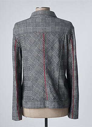 Veste casual coupe droite gris FUEGO WOMAN femme