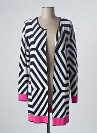 Gilet manches longues manches longues noir FABER femme