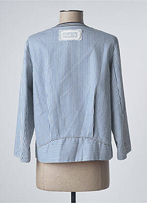 Veste chic poches bleu POUPEE CHIC femme