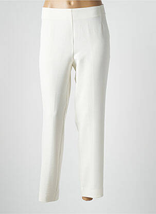 Pantalon 7/8 taille normale taille normale beige POUPEE CHIC femme